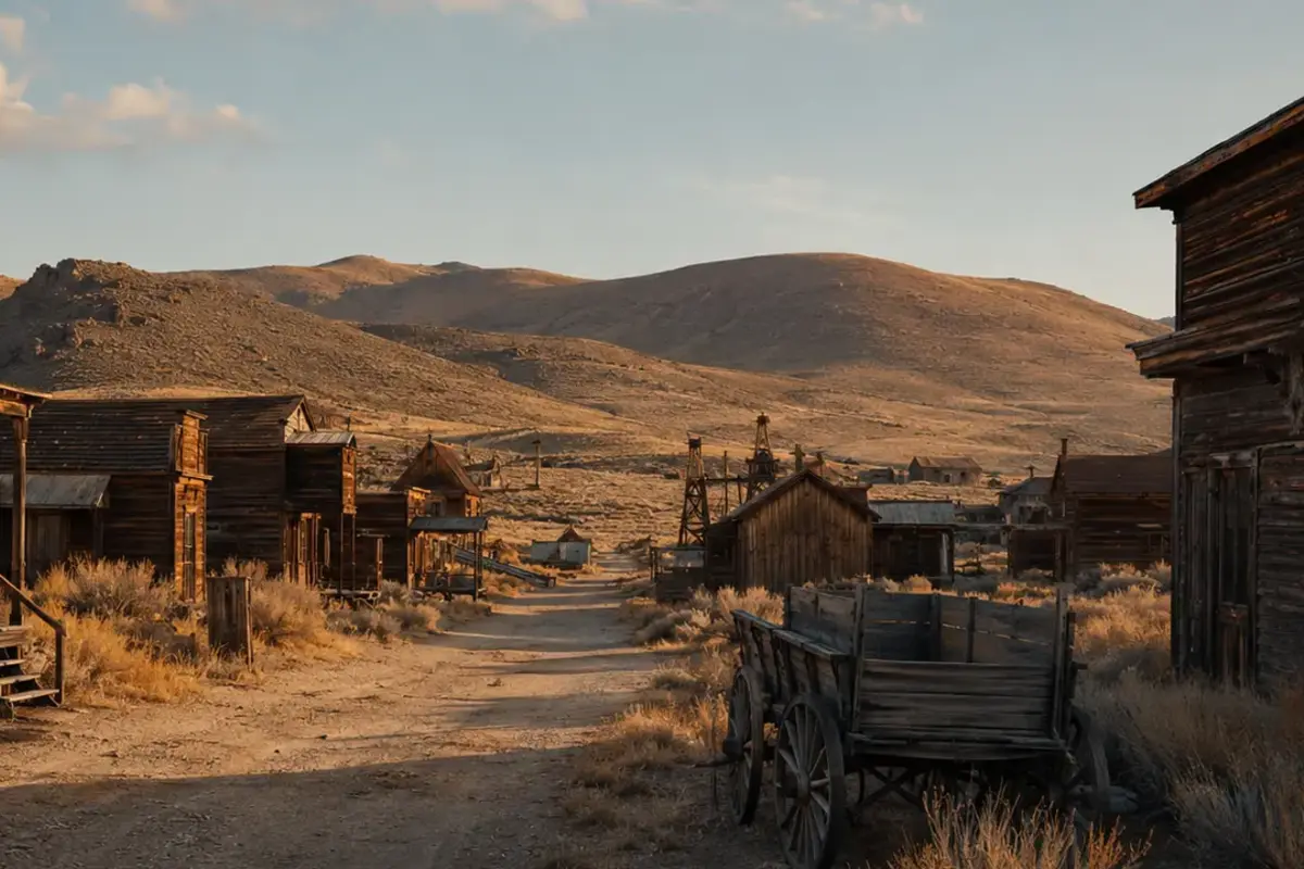 Bodie: The California Boomtown Preserved in Arrested Decay — AI-assisted editorial illustration