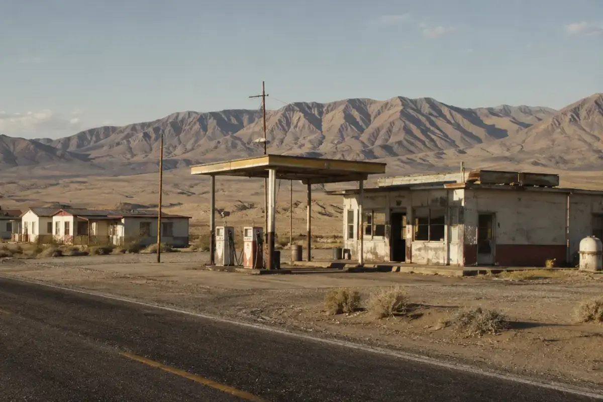 Coaldale: A Nevada Desert Stop That Became a True Ghost Town — AI-assisted editorial illustration