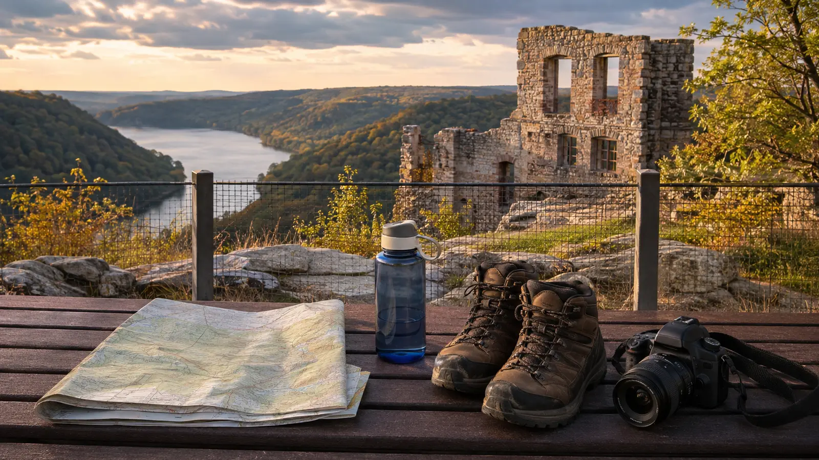 How to Visit Abandoned Places Without Trespassing or Damaging History — AI-assisted editorial illustration