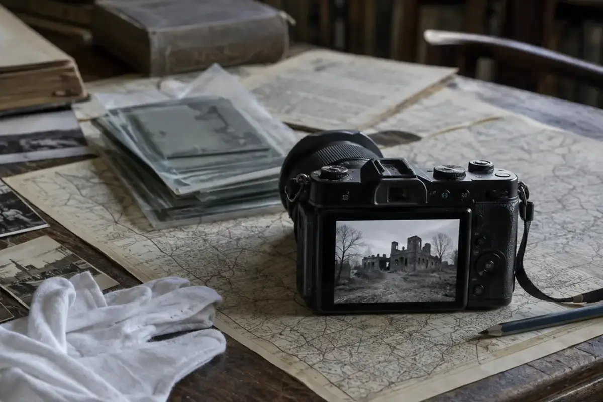Why Historic Photographs Matter More Than Ruin Clickbait — AI-assisted editorial illustration